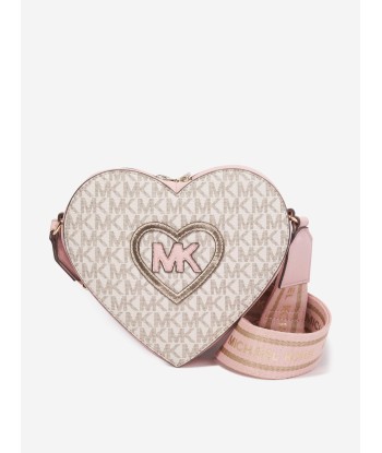 Michael Kors Girls Heart Shoulder Bag in Pink Véritable concentré