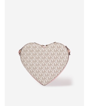 Michael Kors Girls Heart Shoulder Bag in Pink Véritable concentré