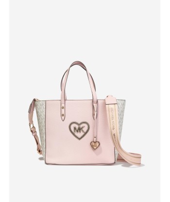 Michael Kors Girls Logo Tote Bag in Pink pas chere