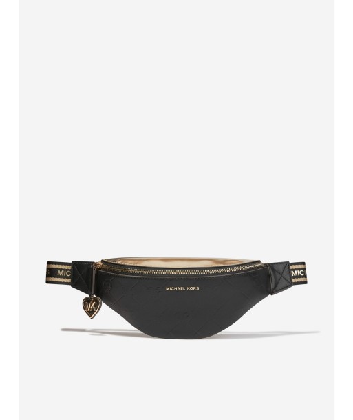 Michael Kors Girls Logo Belt Bag in Black Paris Déstockage Promo