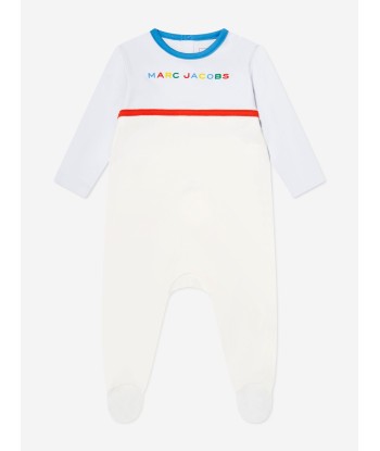 MARC JACOBS Baby Boys Babygrow Set in Blue en ligne des produits 