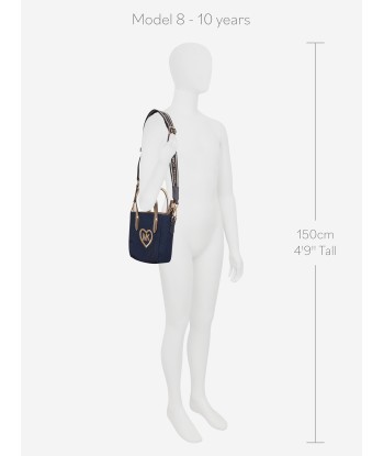 Michael Kors Girls Logo Handle Bag in Navy une grave pollution 