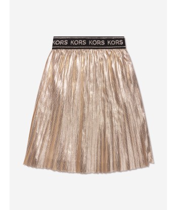 Michael Kors Girls Pleated Skirt in Gold suggérées chez