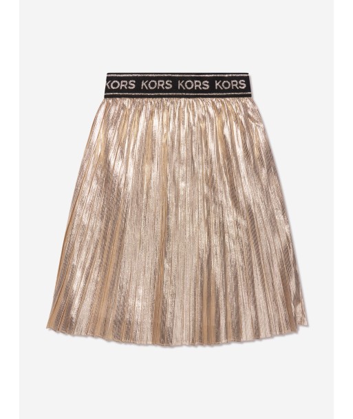 Michael Kors Girls Pleated Skirt in Gold suggérées chez