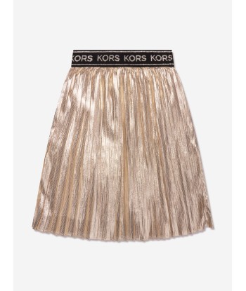 Michael Kors Girls Pleated Skirt in Gold suggérées chez