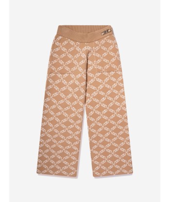 Michael Kors Girls Wide Leg Knitted Trousers in Beige JUSQU'A -70%! 