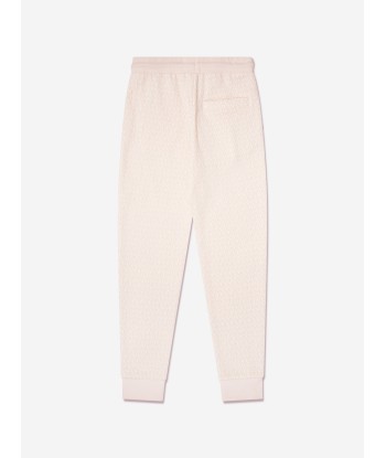 Michael Kors Girls Logo Joggers in Cream en stock