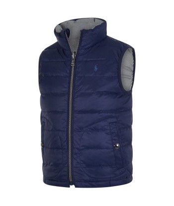 Ralph Lauren Boys Gilet - & Grey Reversible Gilet prix