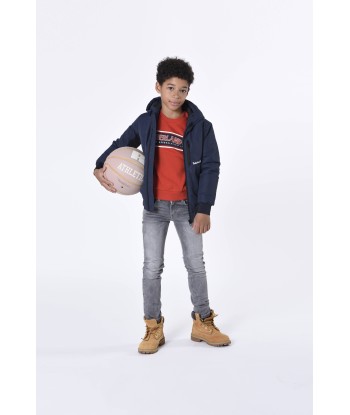 Timberland Boys Zip Up Jacket in Navy vous aussi creer 