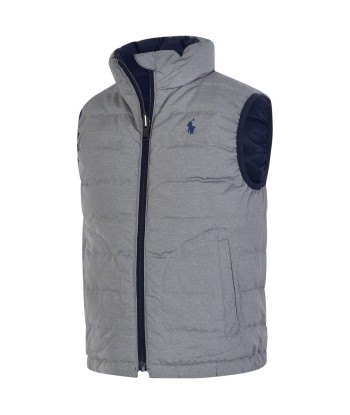 Ralph Lauren Boys Gilet - & Grey Reversible Gilet prix