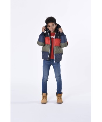 Timberland Boys Puffer Jacket in Multicolour de France