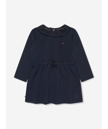 Tommy Hilfiger Baby Girls Lace Collar Dress in Navy le concept de la Pate a emporter 