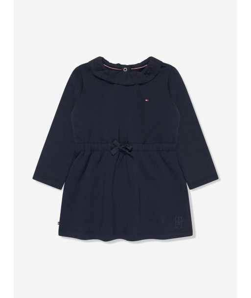 Tommy Hilfiger Baby Girls Lace Collar Dress in Navy le concept de la Pate a emporter 