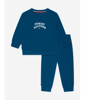 Tommy Hilfiger Baby Hilfiger Flag Tracksuit in Navy de la marque