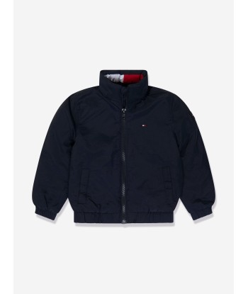 Tommy Hilfiger Boys Essential Padded Jacket in Navy pas cheres