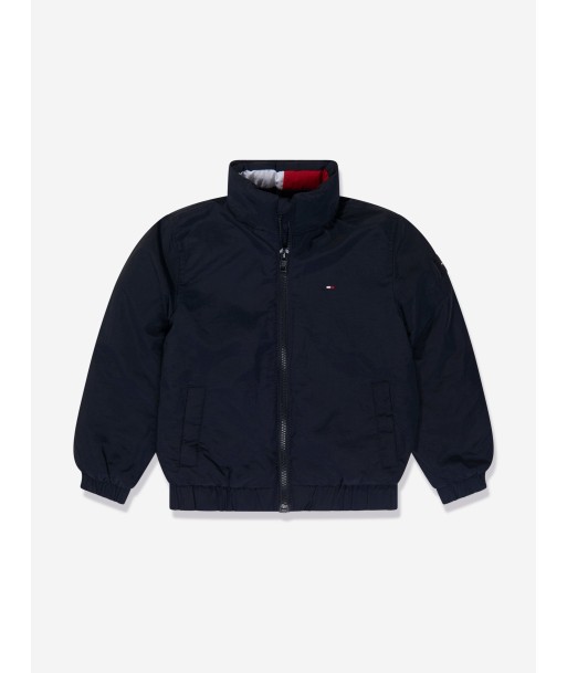 Tommy Hilfiger Boys Essential Padded Jacket in Navy pas cheres