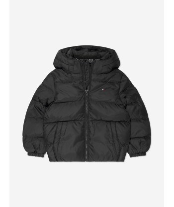 Tommy Hilfiger Boys Essential Down Jacket in Black Véritable concentré