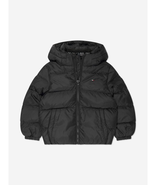 Tommy Hilfiger Boys Essential Down Jacket in Black Véritable concentré