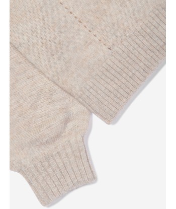 Tommy Hilfiger Girls Essential Soft Wool Jumper in Beige Toutes les collections ici