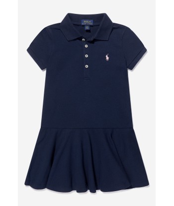 Ralph Lauren Girls Cotton Logo Polo Dress Découvrez la collection