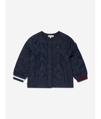 Tommy Hilfiger Baby Global Stripe Jacket in Navy pas cheres