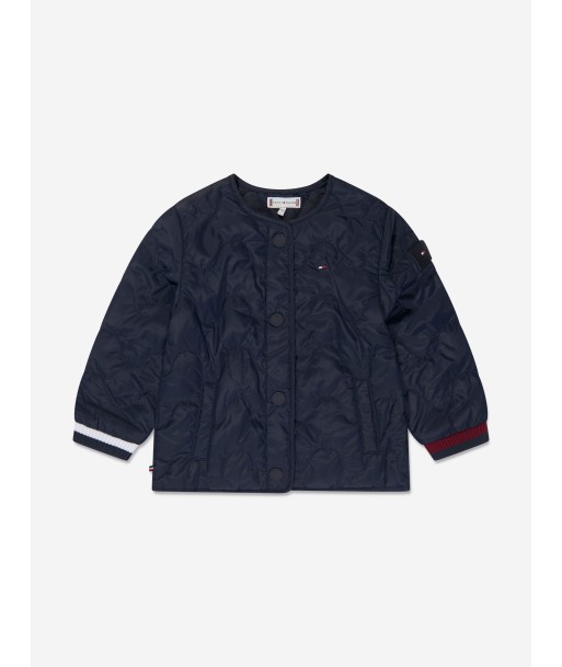 Tommy Hilfiger Baby Global Stripe Jacket in Navy pas cheres