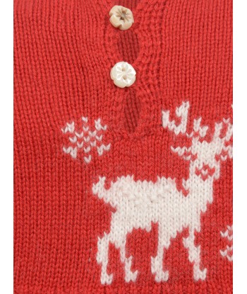 Ralph Lauren Baby Girls Reindeer Sweater pas chere