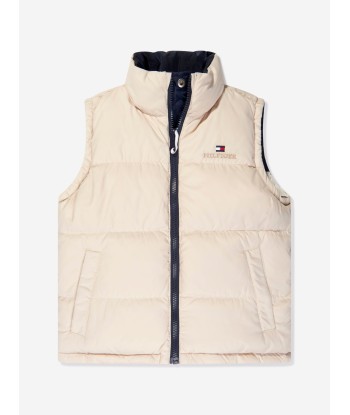 Tommy Hilfiger Kids Reversible Down Vest in Navy prix pour 