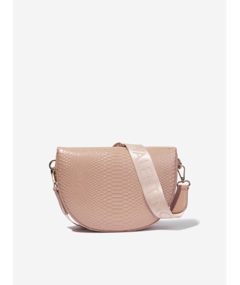 Valentino Girls Bigs Python Flap Bag in Pink (W: 8cm) commande en ligne