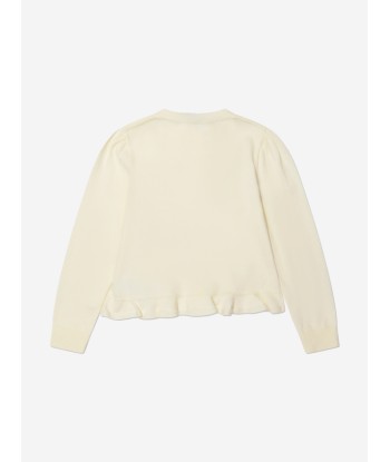 Ralph Lauren Girls Pima Cotton Peplum Cardigan paiement sécurisé