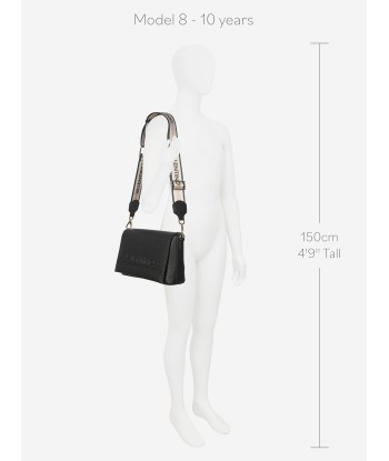 Valentino Girls Noodle Crossbody Bag in Black (W: 7cm) de l' environnement