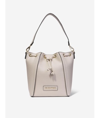 Valentino Girls Icy Re Bucket Bag in Beige Pour