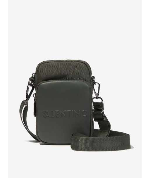 Valentino Boys Cristian Crossbody Bag in Green (W: 3cm) Découvrez la collection