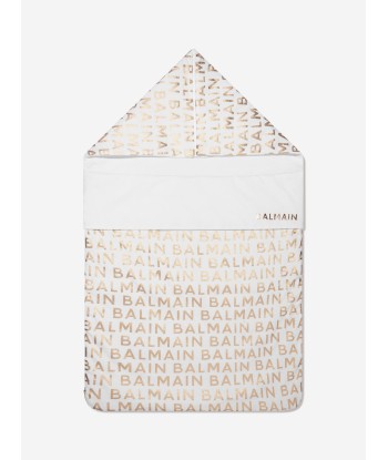 Balmain Baby Logo Nest in Gold pas cheres