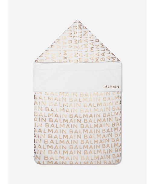 Balmain Baby Logo Nest in Gold pas cheres