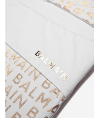 Balmain Baby Logo Nest in Gold pas cheres