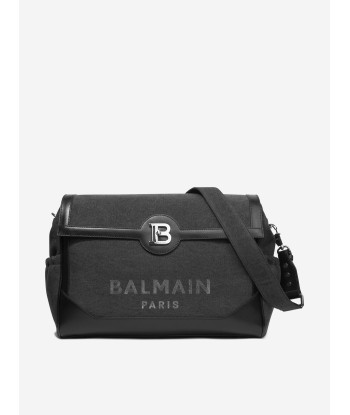 Balmain Baby Logo Changing Bag in Grey votre