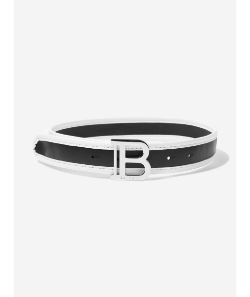 Balmain Kids Leather Belt in Black outlet