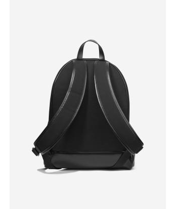 Balmain Kids Logo Backpack in Black basket pas cher