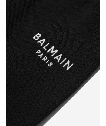 Balmain Baby Logo Joggers in Black Vous souhaitez 