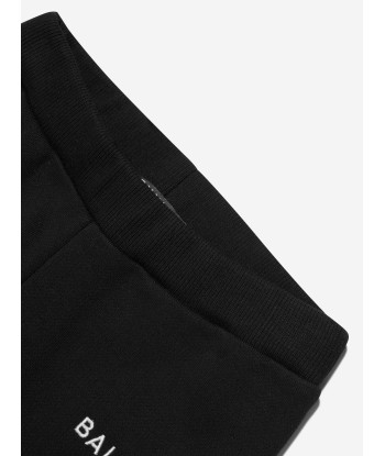 Balmain Baby Logo Joggers in Black Vous souhaitez 