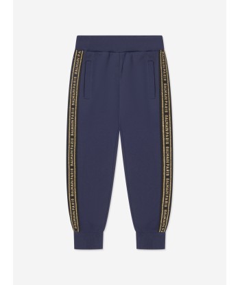 Balmain Boys Logo Joggers in Navy en ligne