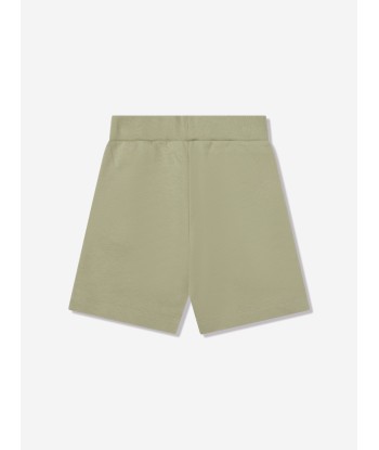 Balmain Boys Jersey Shorts in Green Comparez et commandez 