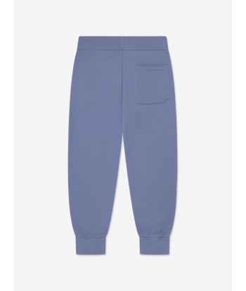 Balmain Boys Logo Joggers in Blue Livraison rapide