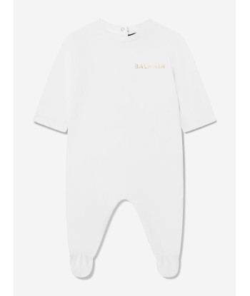 Balmain Baby Gift Set in White Toutes les collections ici