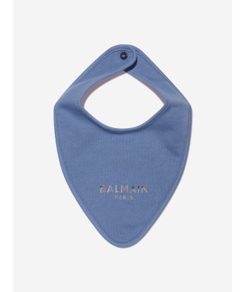 Balmain Baby Boys Babygrow Gift Set in Blue brillant des détails fins