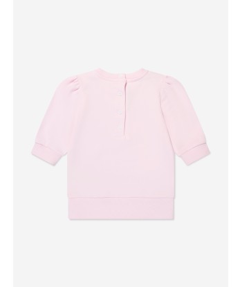 Balmain Baby Girls Sweater Dress in Pink Les magasins à Paris et en Île-de-France