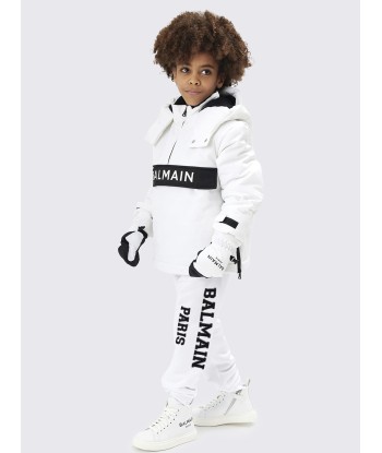 Balmain Kids Logo Ski Jacket in White votre restaurant rapide dans 