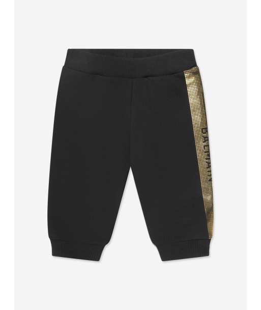 Balmain Baby Boys Logo Joggers in Black chez Cornerstreet bien 