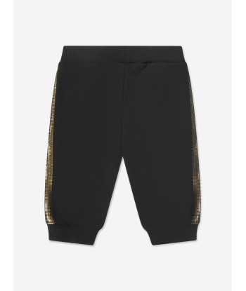 Balmain Baby Boys Logo Joggers in Black chez Cornerstreet bien 